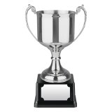 Advocate Award Nickel Plated Cup 9" - SANC924A