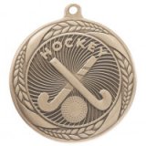 Typhoon Hockey Stamped Iron Medal Gold  5.5CM 55MM - MM20447G