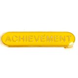 BarBadge Achievement Yellow 40mm