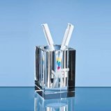 10.5cm Optical Crystal Pen Holder - SY2087