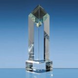 18cm Optical Crystal Diamond Award - SY1092