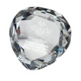 Venus Optical Crystal Paperweight 80mm - CR16127A