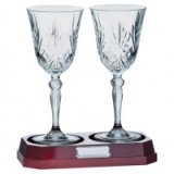 Lindisfarne St Joseph Crystal Wine Glass & Base 220mm - CR1739A