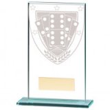 Millennium Dominoes Jade Glass Award 140MM - CR20374C