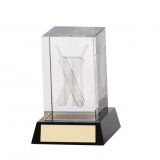 Conquest Cricket Glass Series Trophy 9CM (90MM) - CR6126A