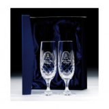 Lindisfarne Orco Set of 2 Pannelled Flutes 280mm - CR7205