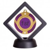 Vision Medal Box & Stand 5CM 50mm  (MEDAL NOT INCLUDED) - MB19507A
