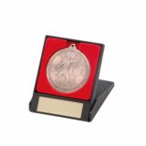 Impulse Football Bronze Medal and Box 5CM (50MM)