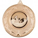 Gold Starburst Stamped Iron Medal 5CM 50MM - MM1052G