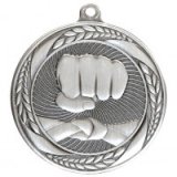 Typhoon Martial Arts Stamped Iron Medal Silver 5.5CM 55MM - MM20442S