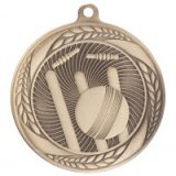 Typhoon Cricket Stamped Iron Medal Gold 5.5CM 55MM - MM20450G