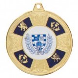 Gold Braemar Stamped Iron Medal 5CM 50MM - MM2108G
