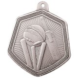 Silver Falcon Cricket Medal 6.5CM 65MM - MM22089S