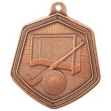 Bronze Falcon Hockey Medal 6.5CM 65MM -MM22093B