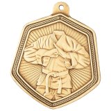Gold Falcon Martial Arts Medal 6.5CM 65MM - MM22094G