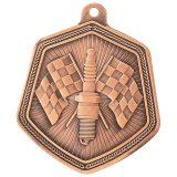 Bronze Falcon Motorsport Medal 6.5CM 65MM -MM22095B