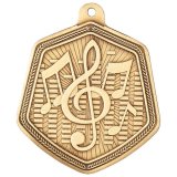 Gold Falcon Music Medal 6.5CM 65MM - MM22096G