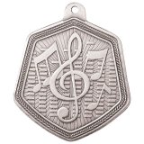 Silver Falcon Music Medal 6.5CM 65MM - MM22096S