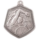 Silver Falcon Swimming Medal 6.5CM 65MM - MM22101S