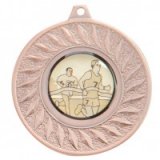 Bronze Solar Stamped Iron Medal 5CM 50MM - MM3142B
