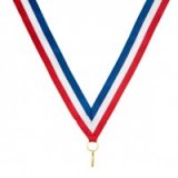 Red, White & Blue Childrens Safety Velcro Medal Ribbon 360x20mm - MR3276B