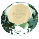 Green Clarity Diamond Award 10CM (4")