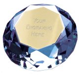 Blue Clarity Diamond Award 8CM - CR22554A