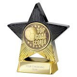 Superstar Top Scorer Award Black & Gold 110mm - PA25060A