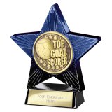 Superstar Top Scorer Award Blue & Black 110mm - PM25060A