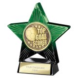 Superstar Top Scorer Award Green & Black 110mm - PQ25060A