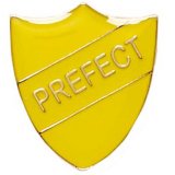 ShieldBadge Prefect Yellow 25mm