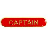 BarBadge Captain Red 40mm