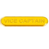 BarBadge Vice Captain Yellow 40mm