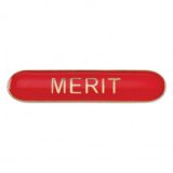 BarBadge Merit Red 40mm