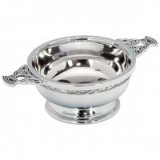 The Highland Quaich In Steel 100mm - ST15254A