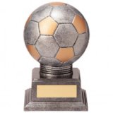 Valiant Legend Football Antique Silver & Gold Series Trophy 13CM 130MM - TH20235B