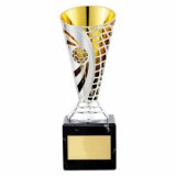 Defender Silver & Gold Football Series Trophy 17CM 170MM - TR19565C
