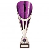 Rising Stars Deluxe  Silver & Purple Trophy Cup 31.5CM 315MM-TR20536C