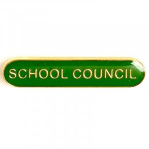 BarBadge School Council Green 40mm
