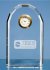 13cm Optical Crystal Bevelled Arch Clock - DY22