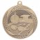 Typhoon Swimming Stamped Iron Medal Gold 5.5CM 55MM - MM20453G