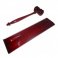 Justice Rosewood Gloss Hammer & Gavel 305x110mm - SP16341A