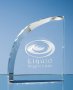 15.5cm Optical Crystal Curve Award - SY2064